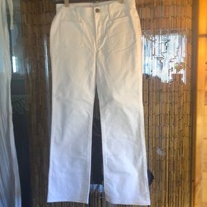 Ladies size 4 white Trousers from loft